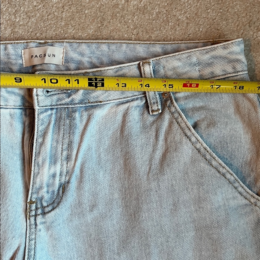 Pacsun light Blue wide leg Jeans - Picture 3 of 7